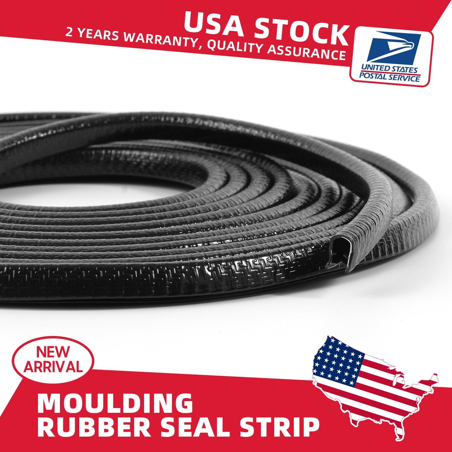6M Car Door Trim Edge Guard Moulding BlACK Rubber Metal Seal Strip Protector NEW