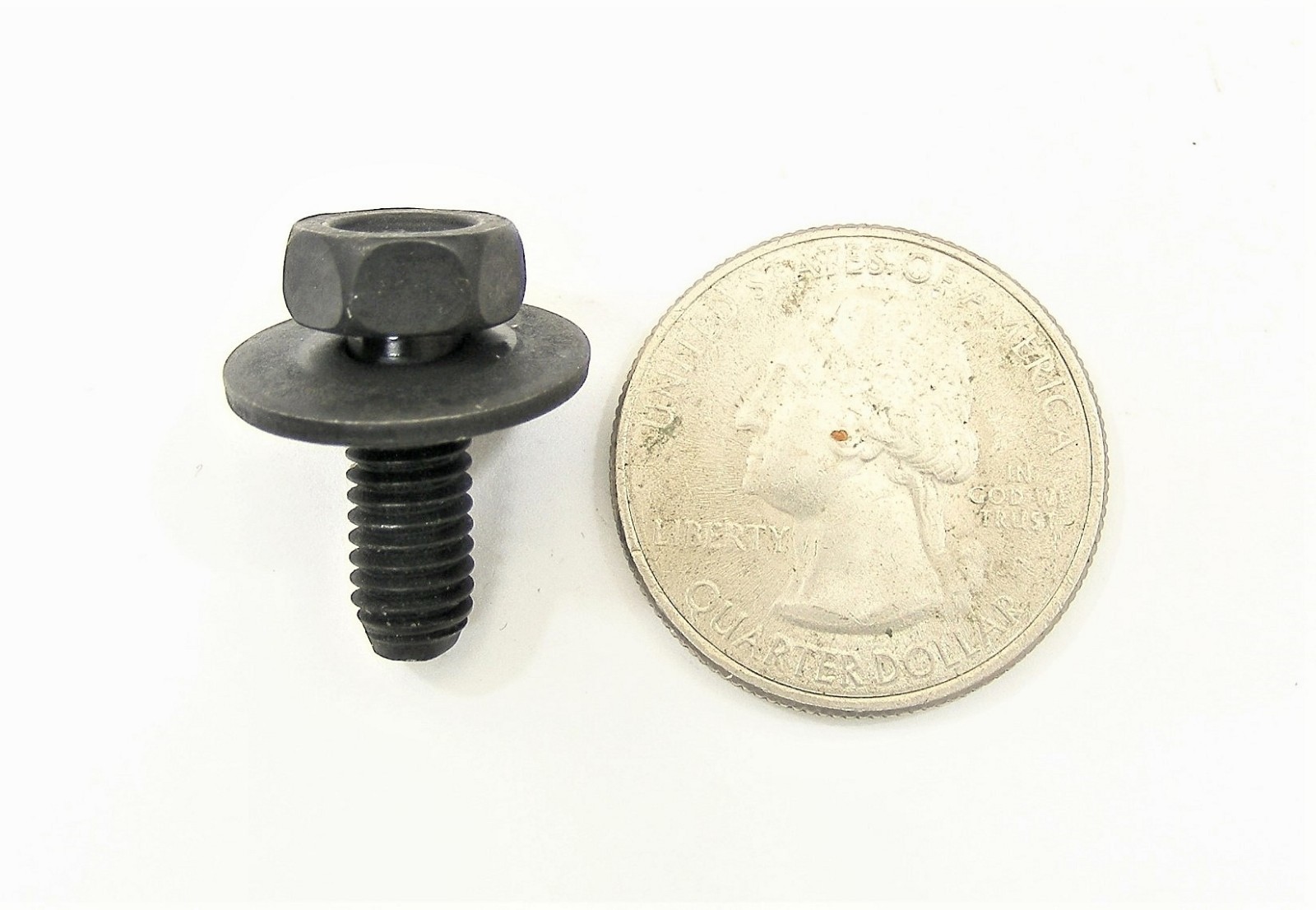 Toyota Body Bolts & U-nut Clips- M6-1.0 x 16mm Long- 10mm Hex- 20pcs (10ea) #378