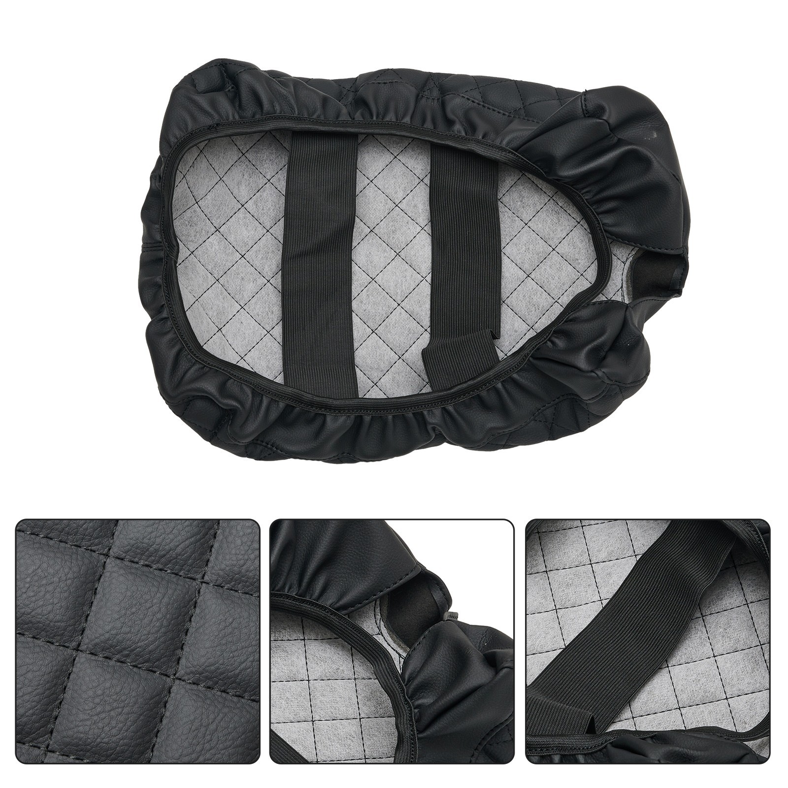 High Quality Microfiber Leather Armrest Cover for Ford F150 for f250 F350 15 22