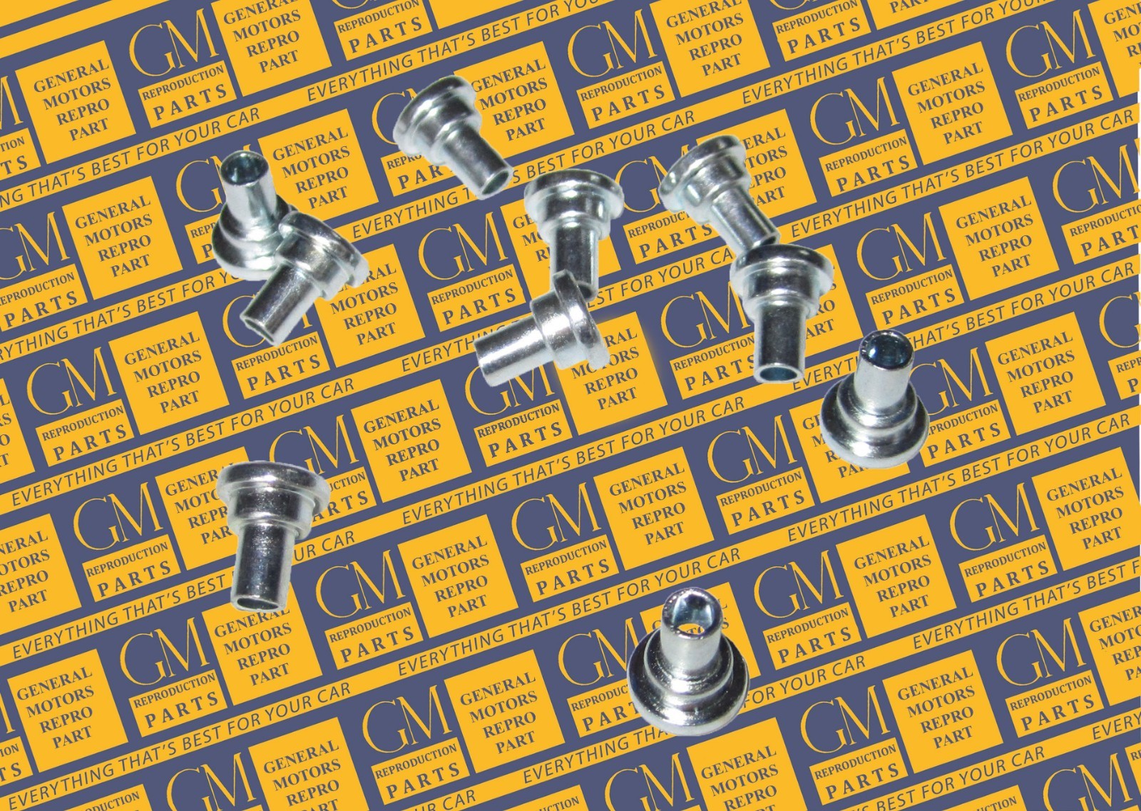 1961-1972 GM Vent Window Frame Weatherstrip Rivets. Pack of 10. Free Shipping