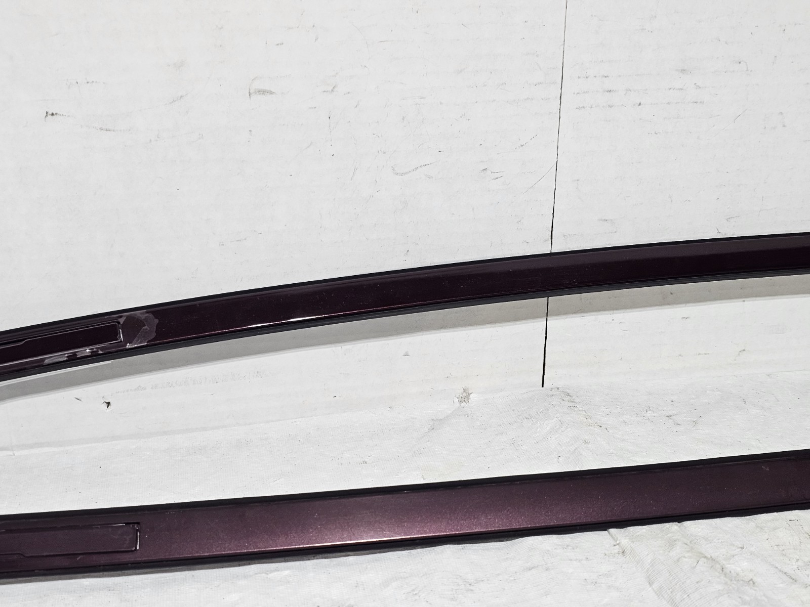 07-13 BMW 328i 335 E92 Left Right Roof Rail Drip Molding Strip Trim Barbera OEM