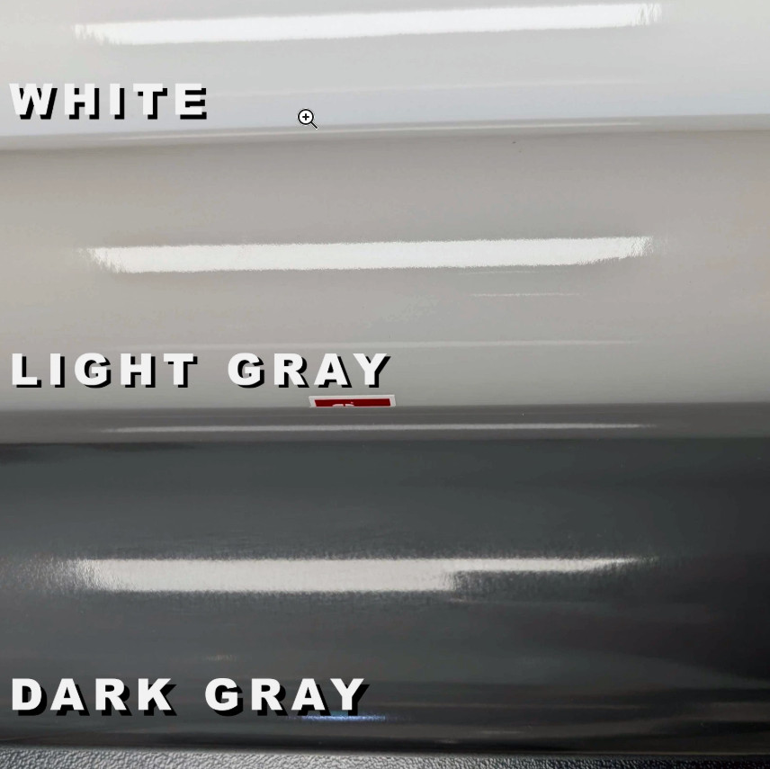 VINYL SET OF 2: TAILGATE + HOOD Gloss Red Letters 2022 2023 2024 2025 Frontier