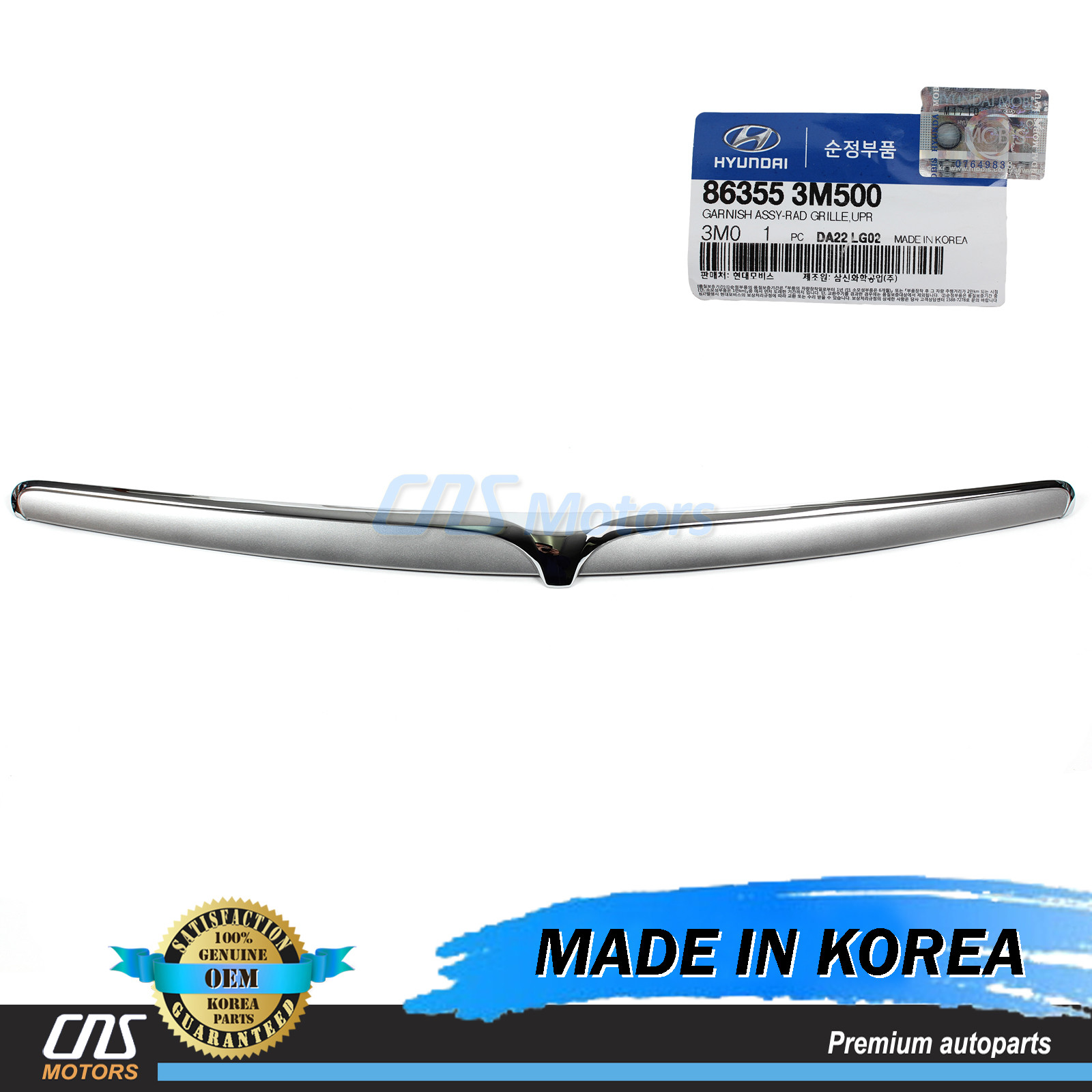 GENUINE Hood Molding Garnish for 2009-2011 Hyundai Genesis Sedan 863553M500⭐⭐⭐⭐⭐