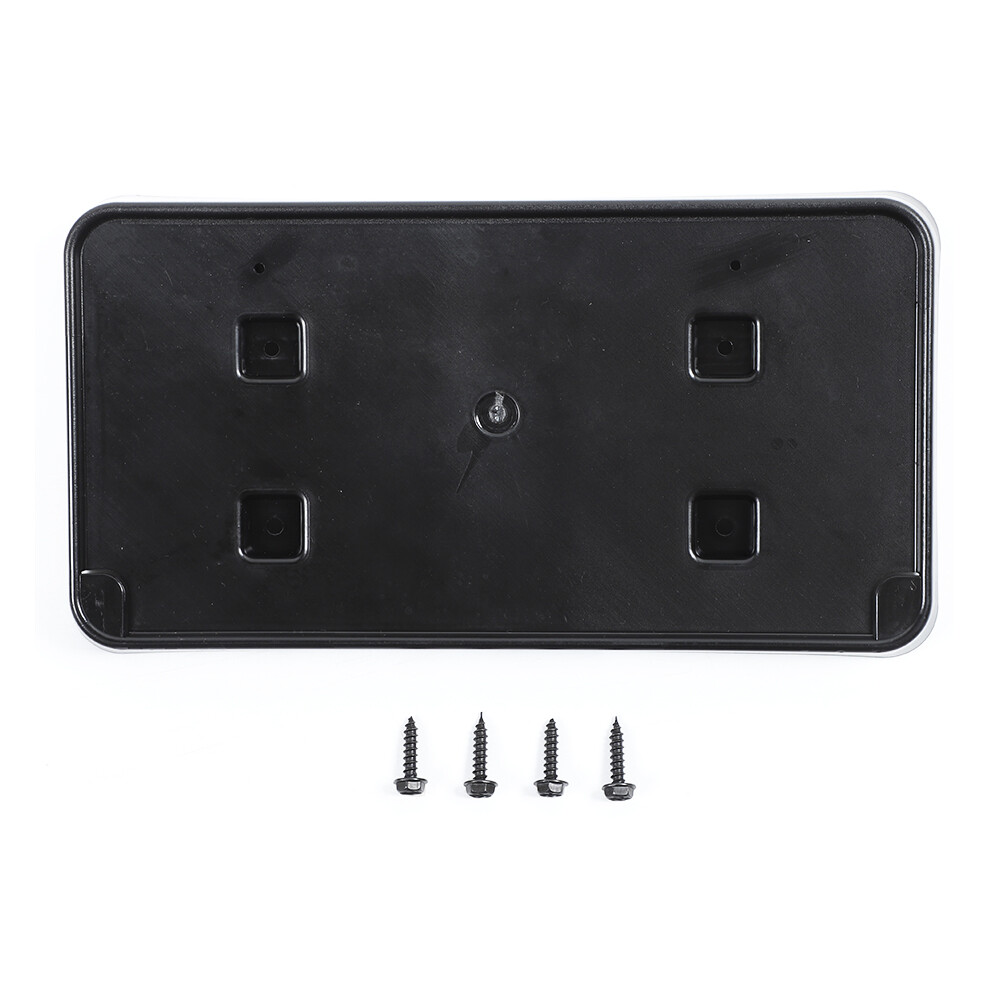 Front Bumper License Plate Bracket Holder Mount Base For Dodge Charger 15+ Black