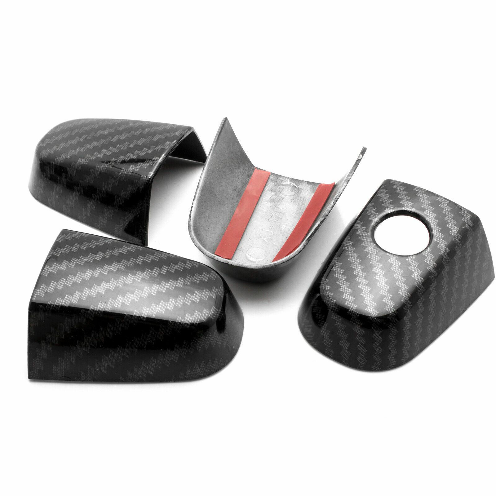 Carbon Fiber Style Exterior Door Handle Cover for Honda Civic 2012-15 CR-V 12-16