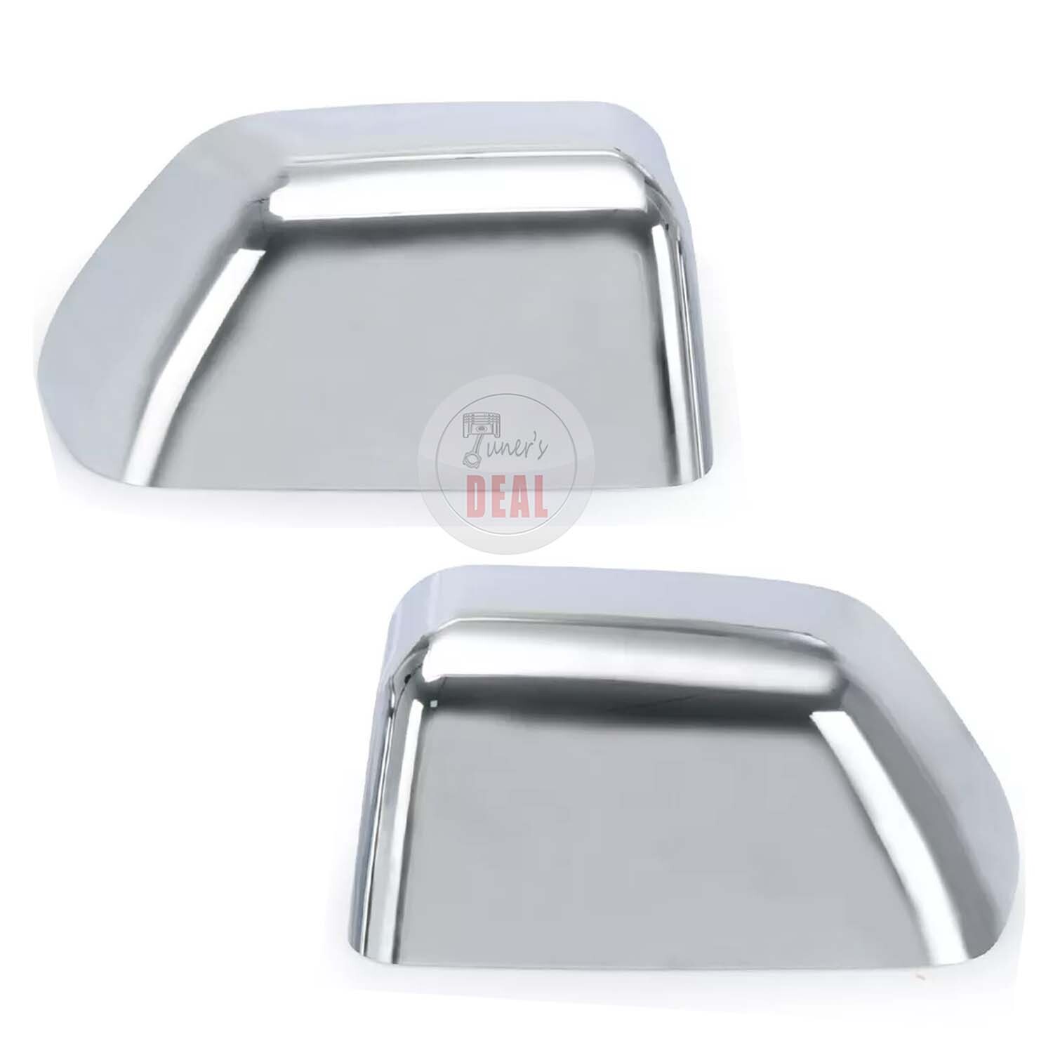 For 2017-2023 Ford F250 F350 Super Duty Top Half Chrome Tow Mirror Covers
