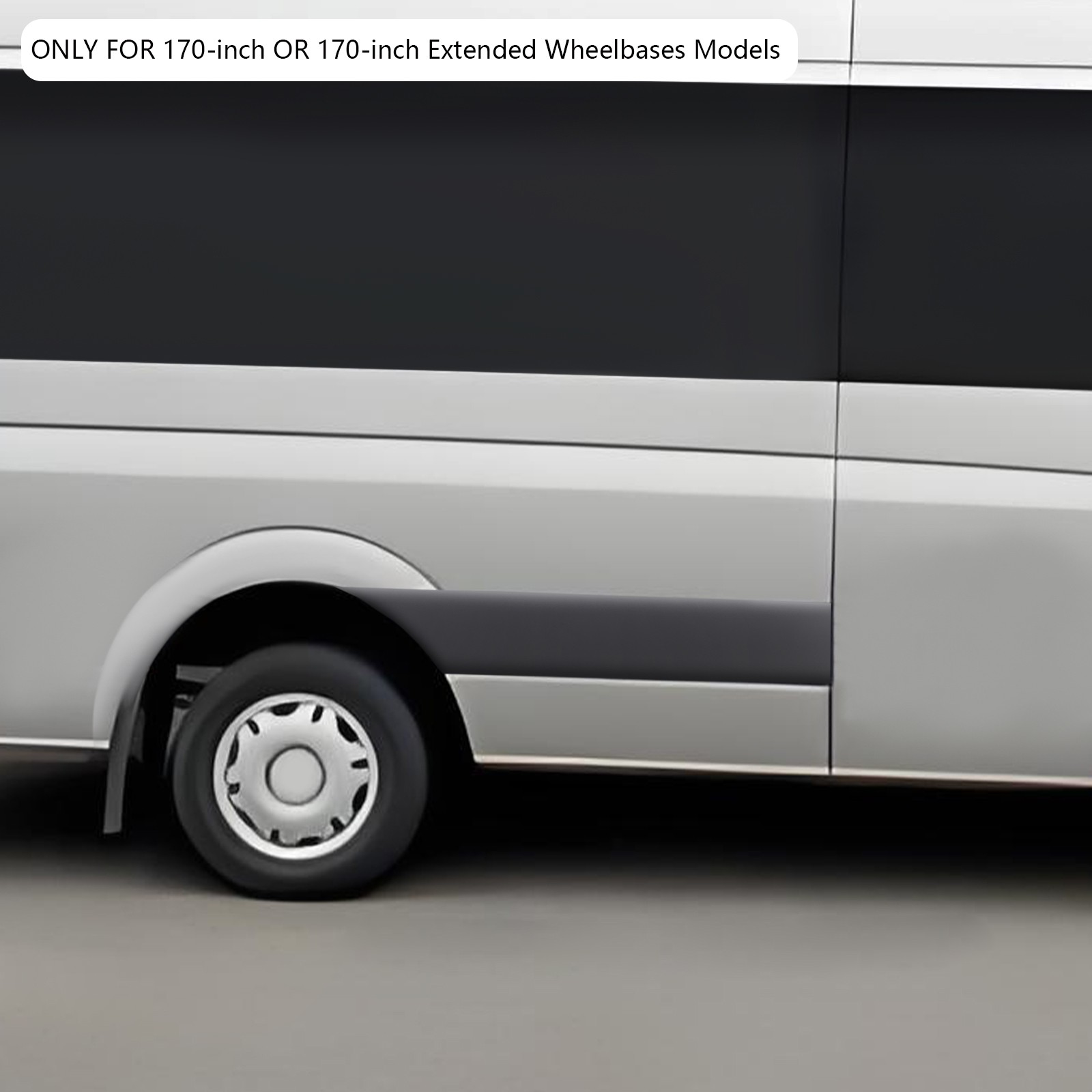 Right Rear Trim Molding Cover for 2019-2024 Mercedes Sprinter W907 170″ Models