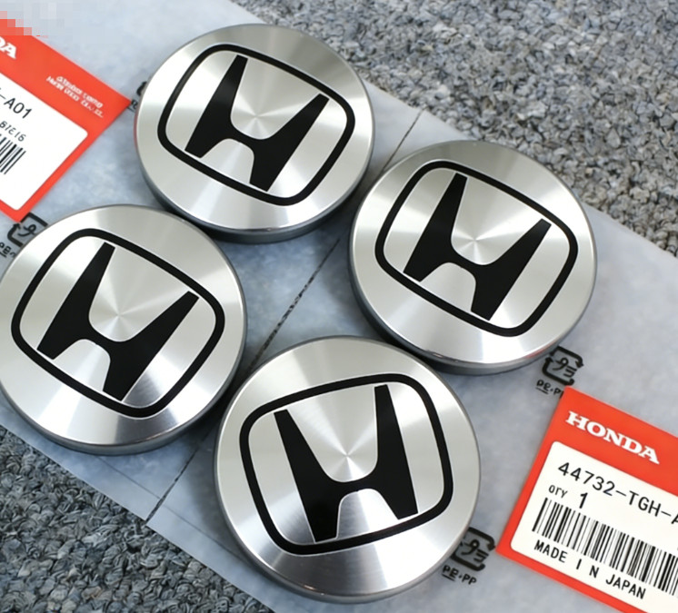 4 X For 1999-14 Fit Civic Insight Honda Wheel Center Chrome Caps Hubcaps 2.25IN