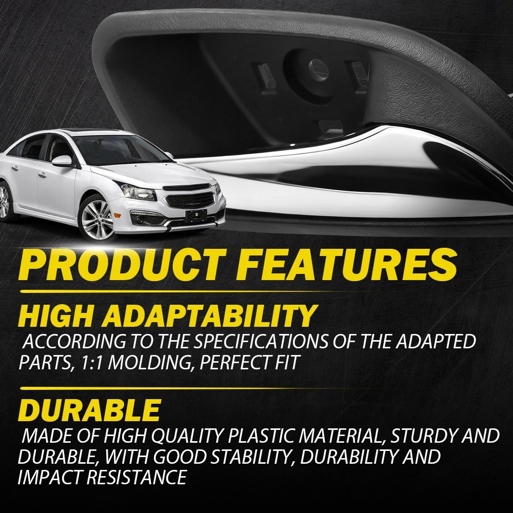 1-10X Interior Door Handle Inside Passenger Side For Chevy Cruze 2011-13 14 2015