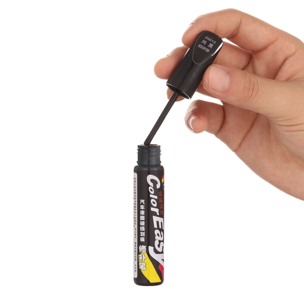 Black Car Paint Repair Pen Scratches Remover Touch Up Coat Applicator Fix Tool