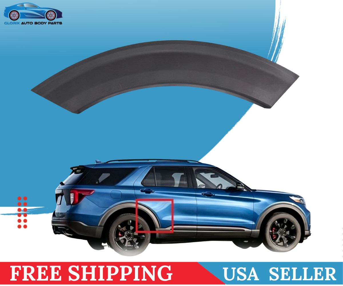 For 2020-2024 Ford Explorer Wheel Arch Flare Molding Rear Right Passenger Side