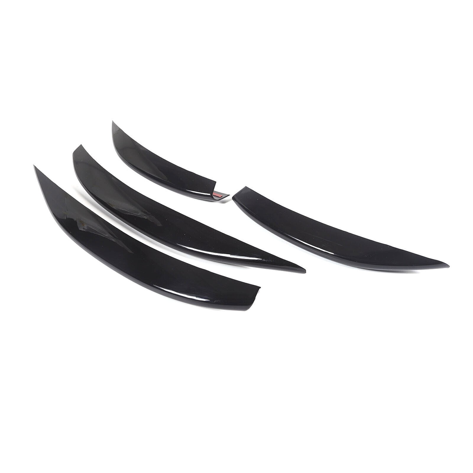 Glossy Black Front Fog Light Trim For Mercedes Benz E Class W214 2024