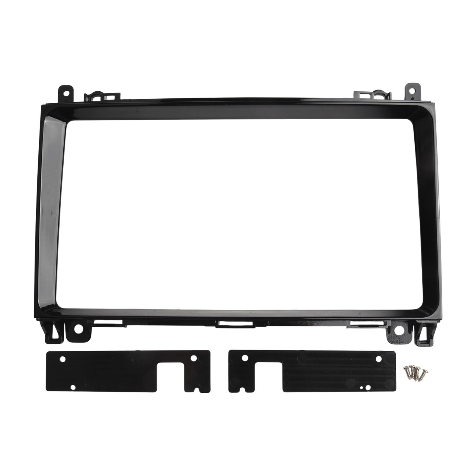 Simple Install Black Car Radio Frame for Benz Models from 2004 to 2012