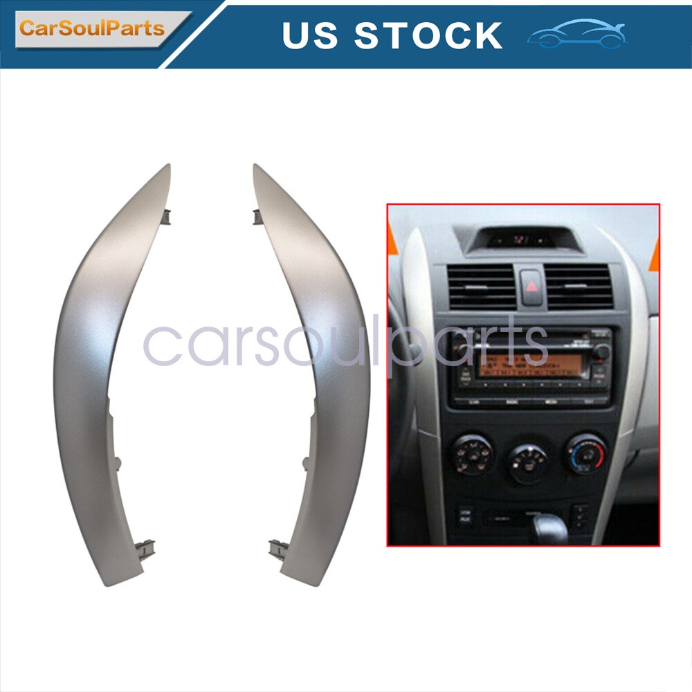 Center Dash A/C Vent Panel Upper Trim Strip Moulding for Toyota Corolla 09-13