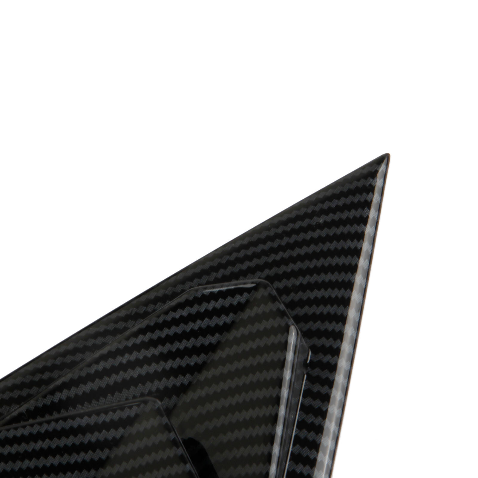 Carbon Fiber Style Body Side Window Blinds Trim Cover For Acura Integra 2023+