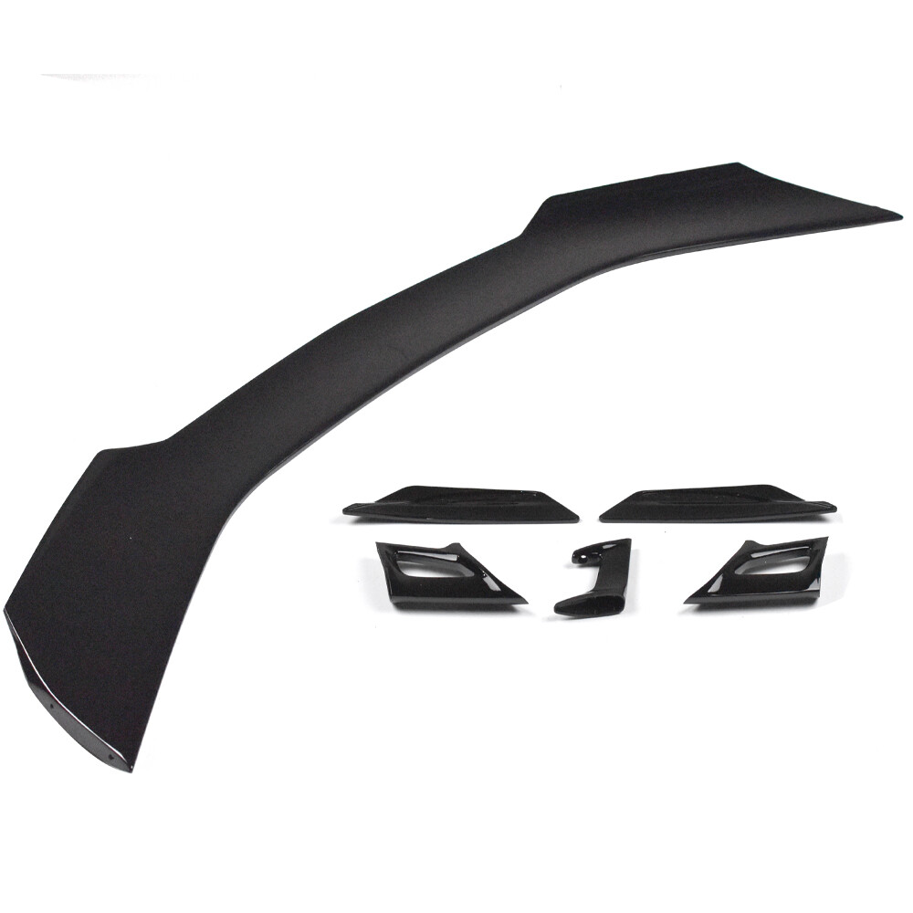 For 16-23 Chevy Camaro RS SS ZL1 Gloss Black Rear Trunk Wing Spoiler 1LE Style