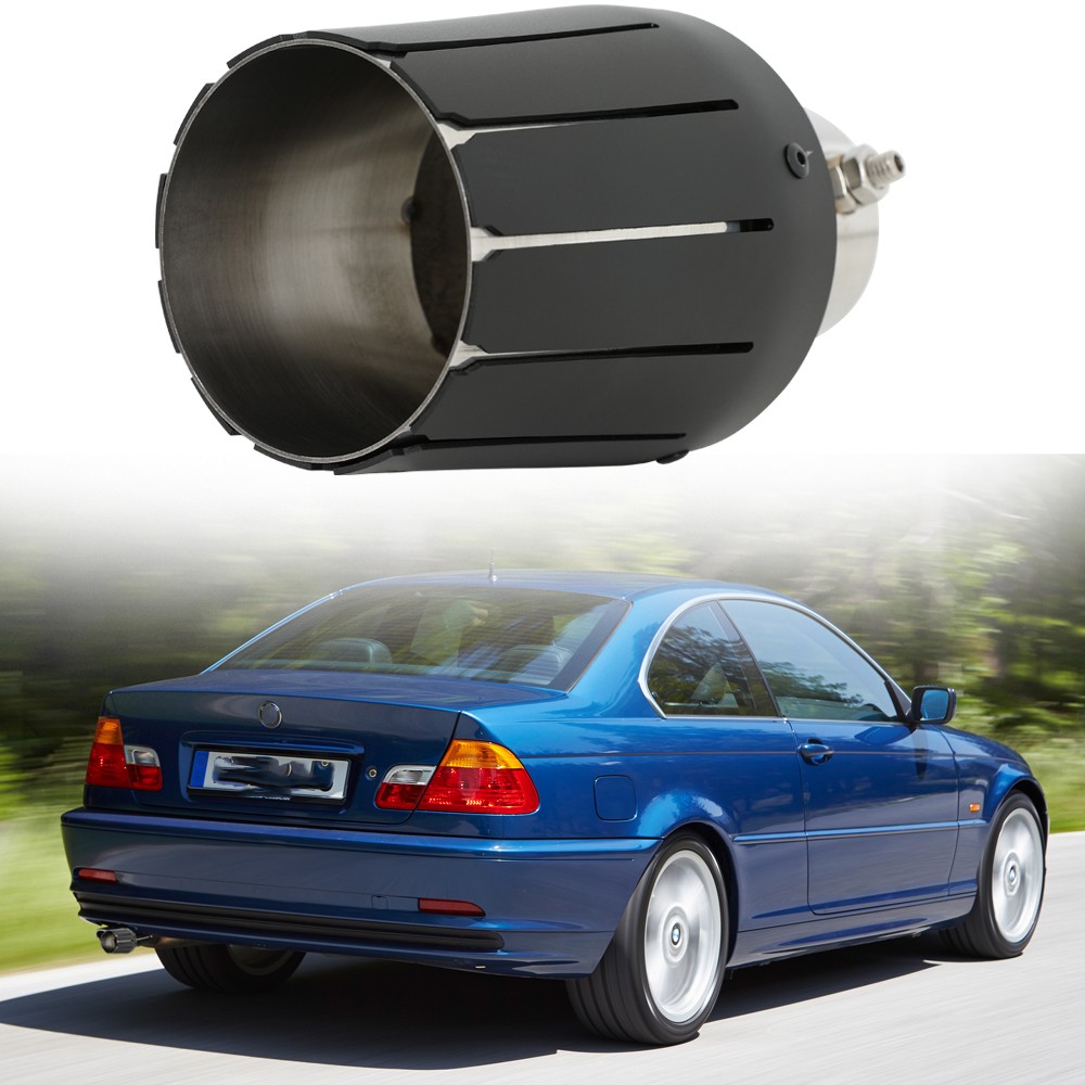 2.5″ 4″ In /Out Stainless Steel Exhaust Pipe Tail Muffler For F30 F20 F80 M3 M4