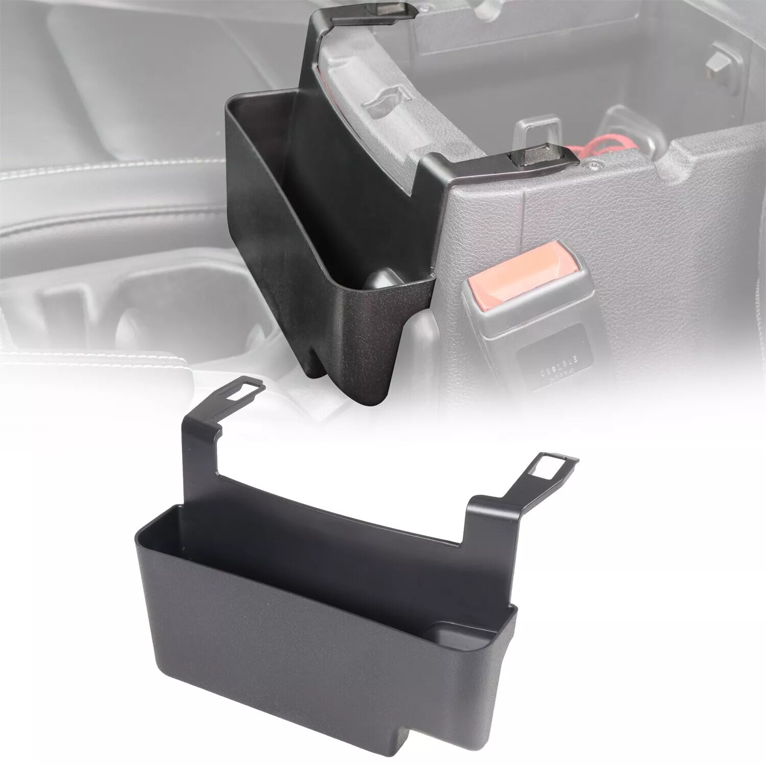 Front Center Console Armrest Storage Box For Jeep Wrangler JL JLU JT 2018-2023