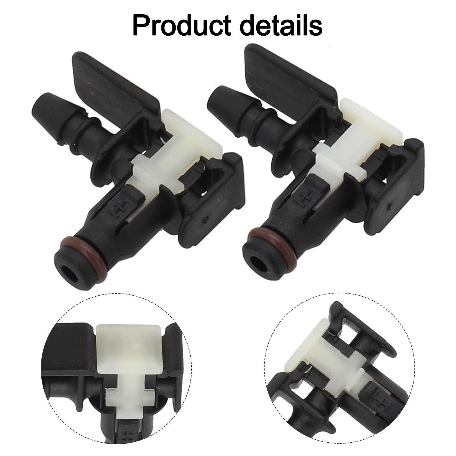 2 Piece Set of Fuel Injectors Returns for RAM For EcoDiesel Vehicles Only