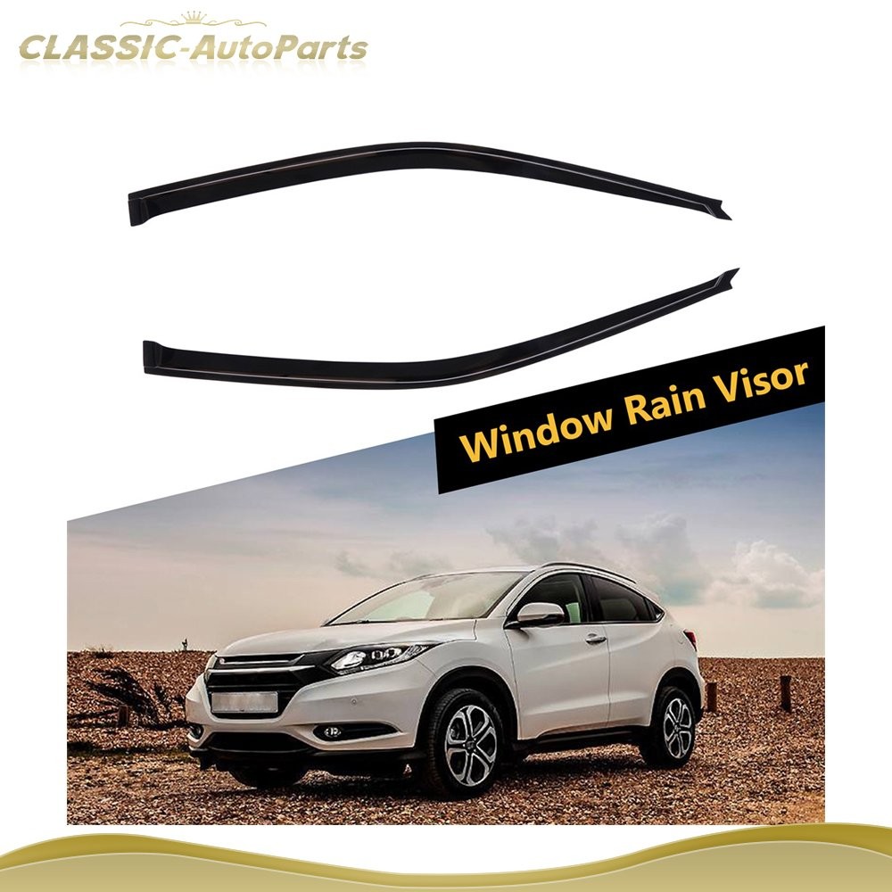 Slim Style Window Deflectors For 96-00 Civic Coupe Rain Guards Window Visors