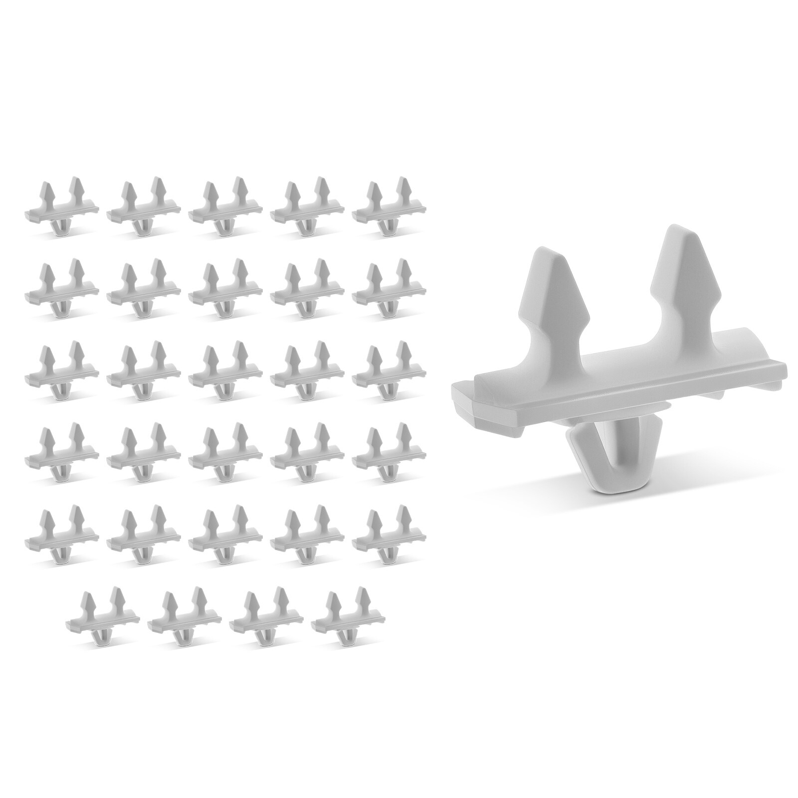 30x Door Moulding Retainer Clip for Mercedes-Benz E200 E250 E300 E420 25mm Nylon