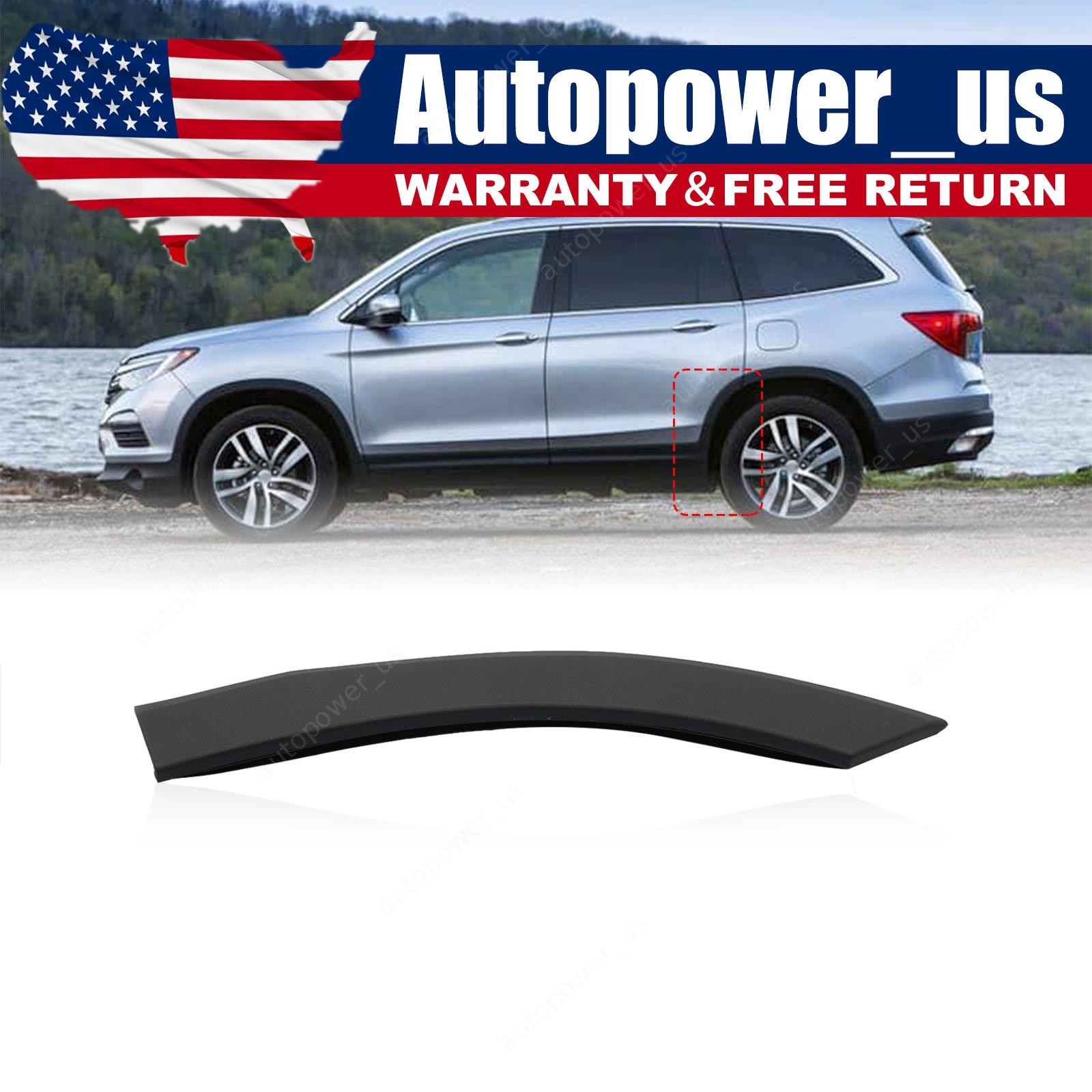 For Honda Pilot 2016-21 75395TG7A01 Rear Driver Wheel Arch Garnish