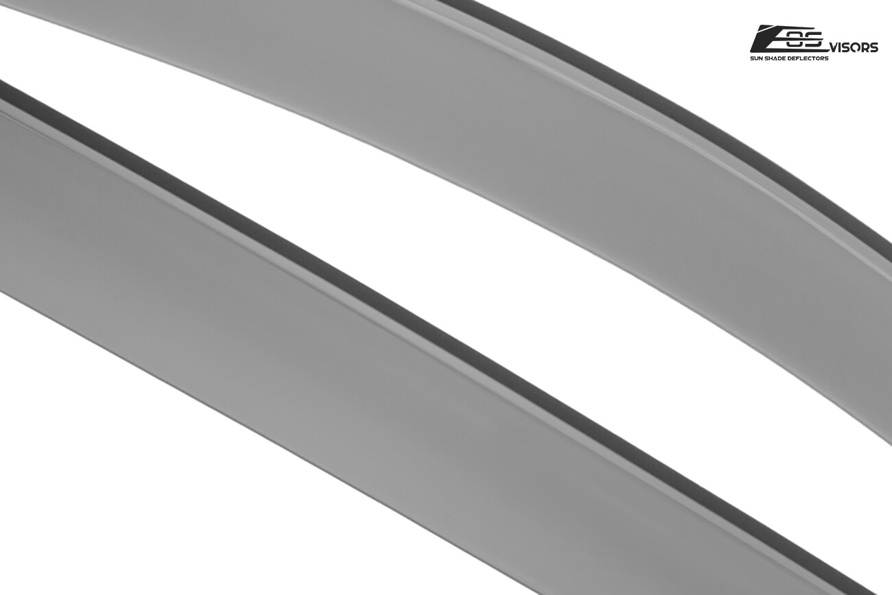 EOS Visors For 06-12 Toyota Rav4 JDM Tape-On Side Window Vent Rain Deflectors