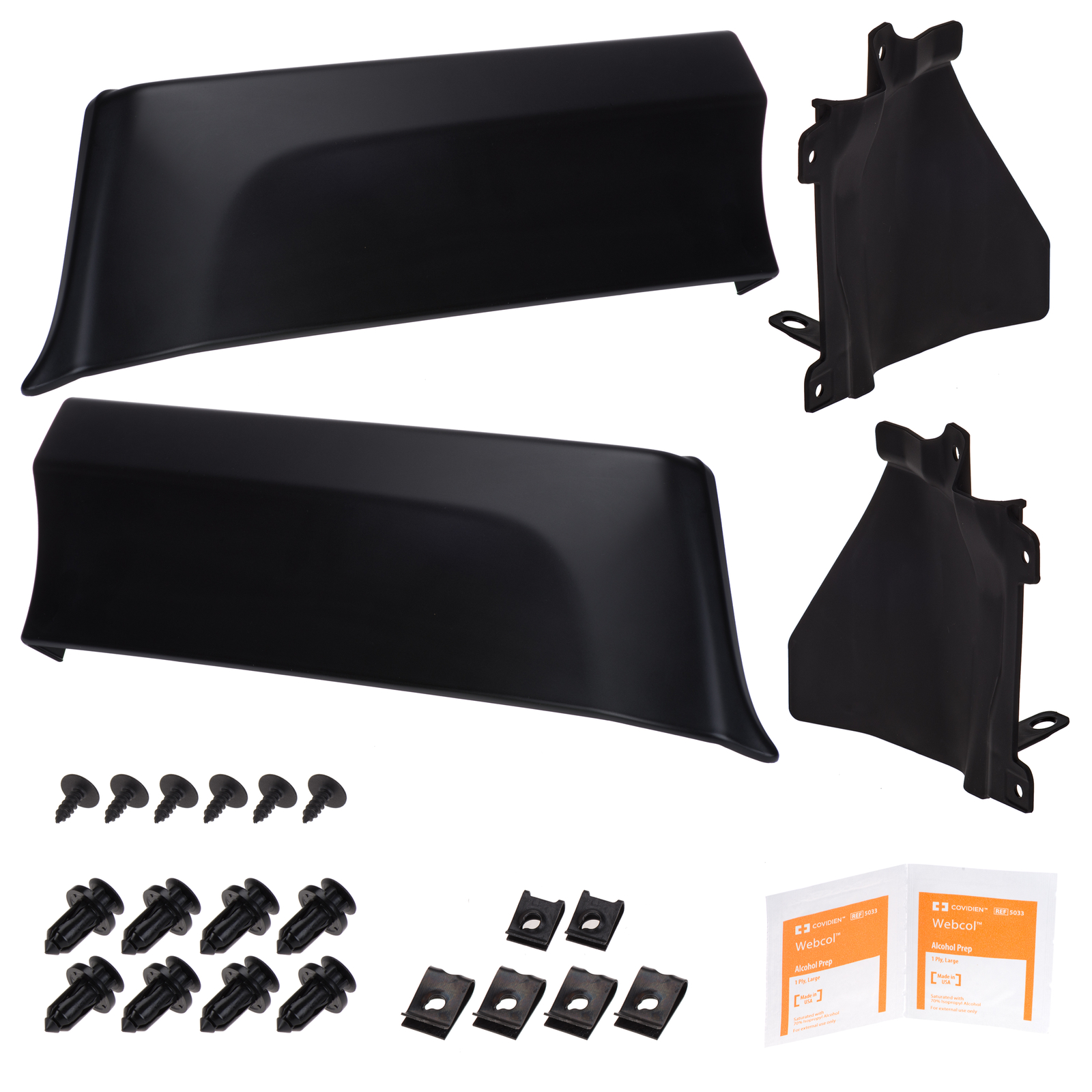 OEM 2017-2018 Subaru WRX STI Rear Aero Splash Guards Unpainted J101SVA000NN