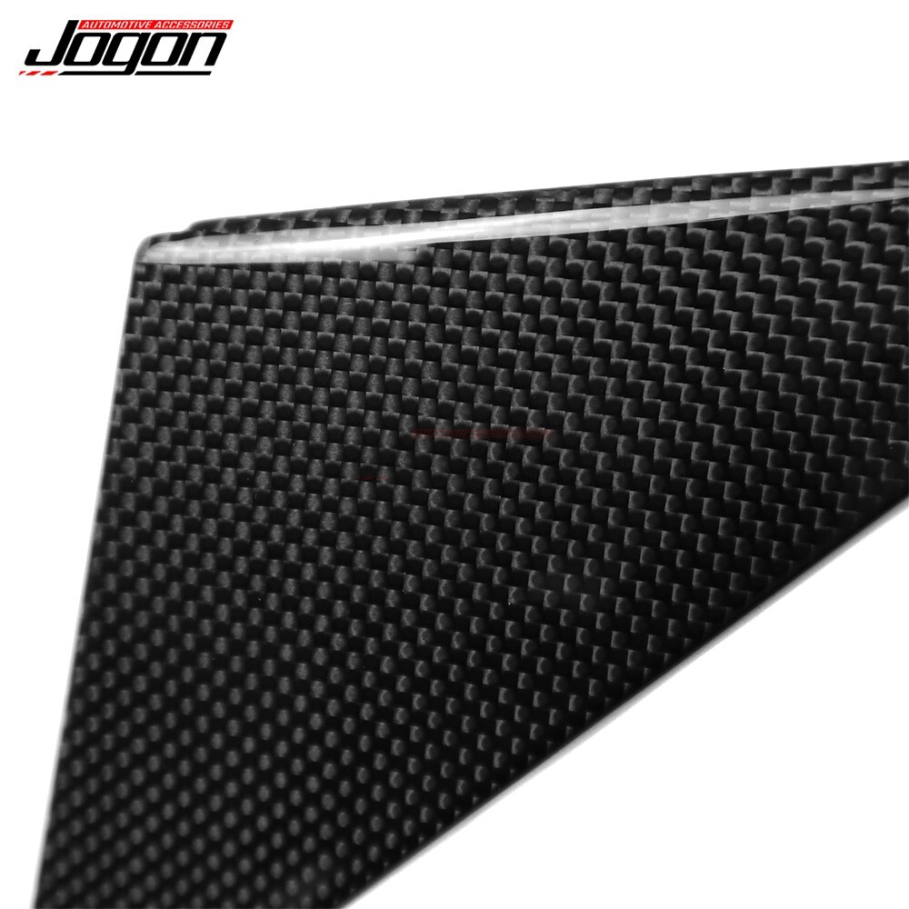For Porsche 992 Plain Carbon Exterior Triangle Window Trim Bezel Targa 2019-2024