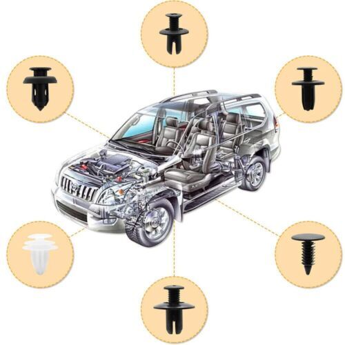 Clip Trim Car Push Pin Rivet Bumper Door Panel Retainer Fastener Kit Accessories