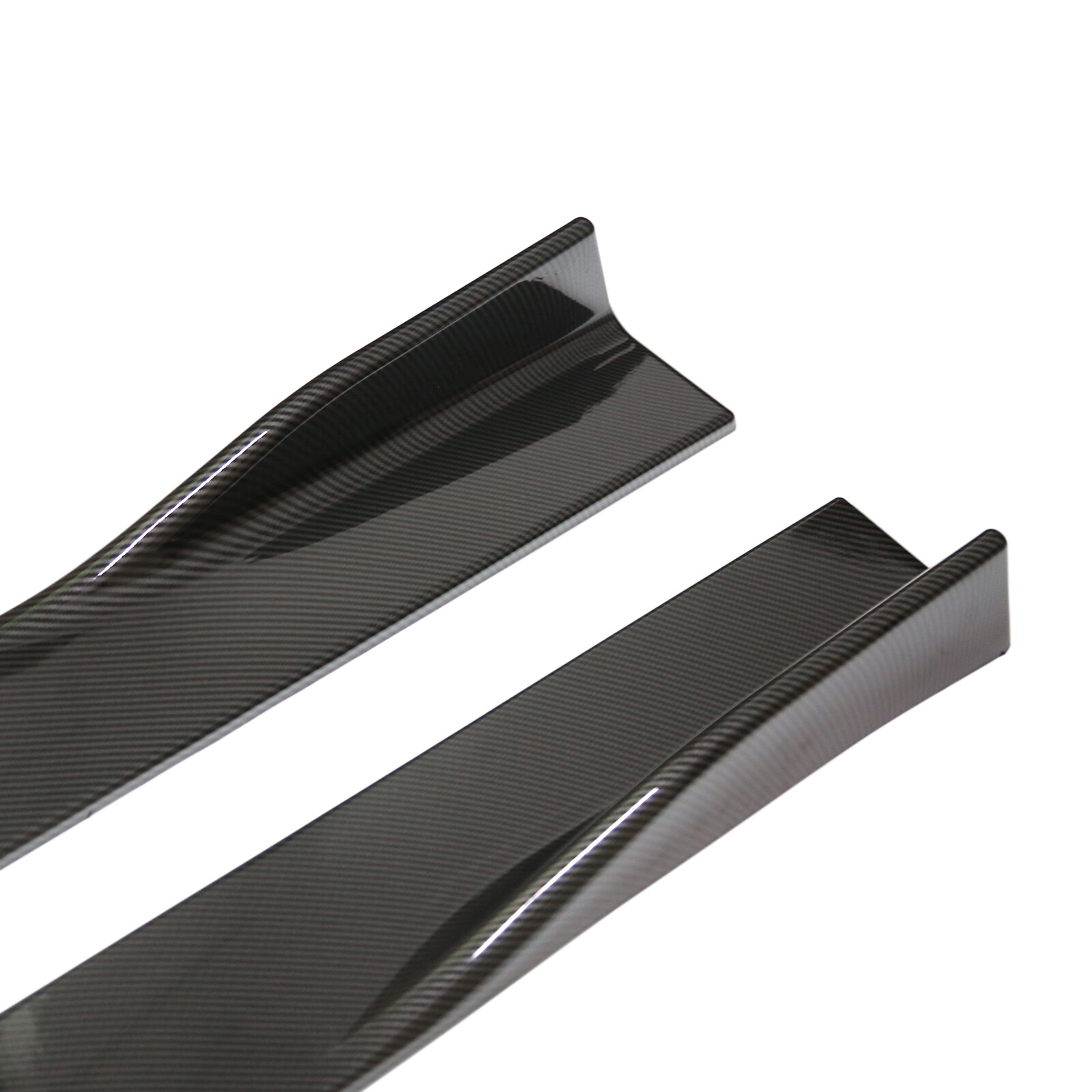 For Nissan Sentra Altima Carbon Fiber Front &Rear Bumper Lip Splitter Side Skirt