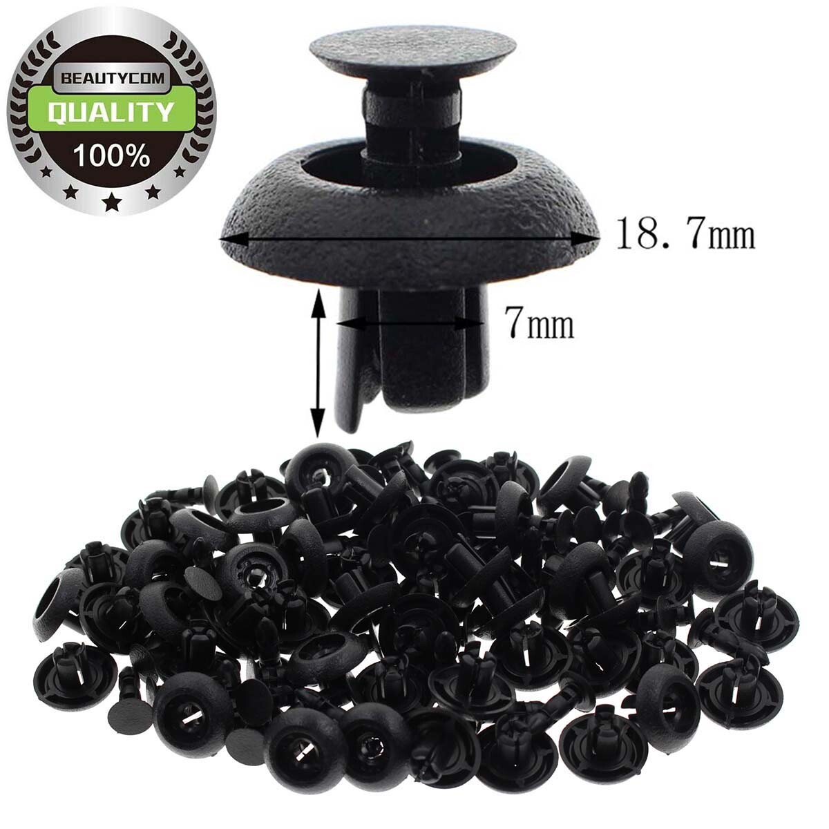 100PCS Engine Cover Clips Grille Bumper Retainer For Lexus Toyota 90467-07211