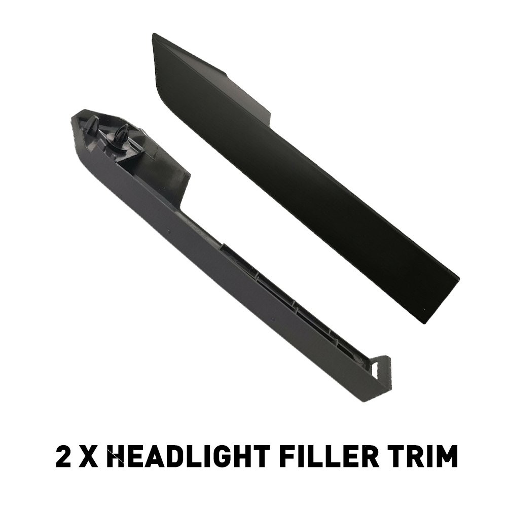 FOR 2012 2013 2014 TOYOTA TACOMA HEADLIGHT FILLER TRIM RIGHT & LEFT PAIR 2PCS