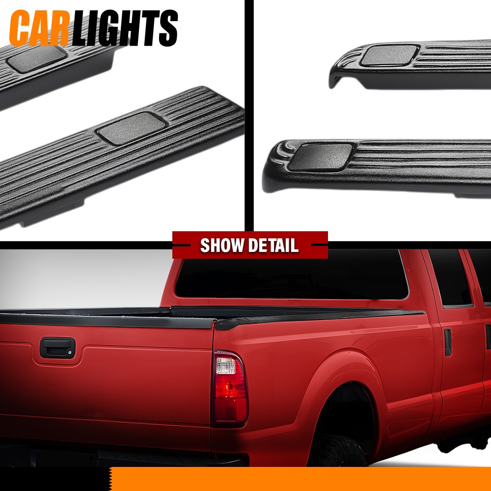 Fits 02-16 Ford F250 F350 2C3Z99291A40BAA 6-3/4 FT Side Bed Rail Molding Covers