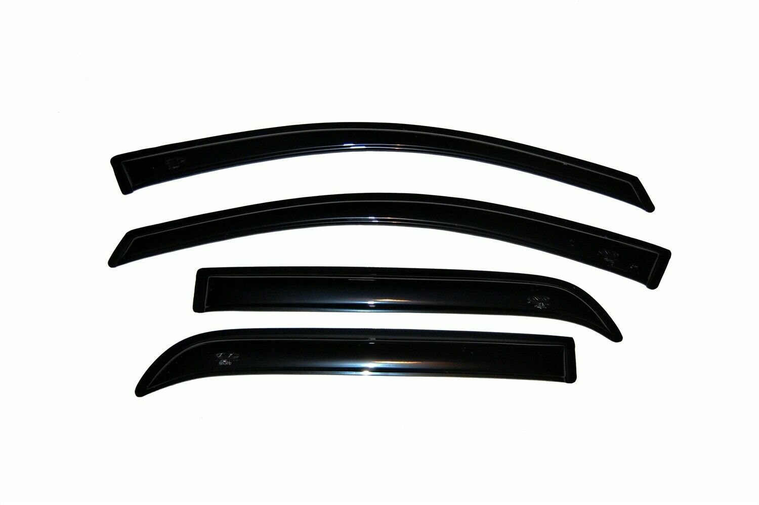 Auto Ventshade 94632 Ventvisor Deflector Smoke Outside Mount Acrylic 4pcs of Set