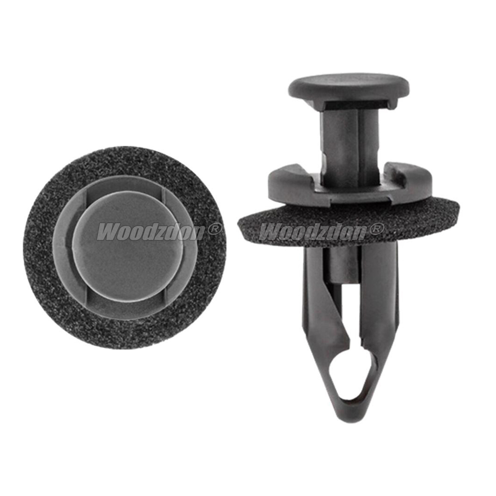 50pc Radiator Core Support Upper Panel Cover Retainer Nylon Clip For GM 11561878