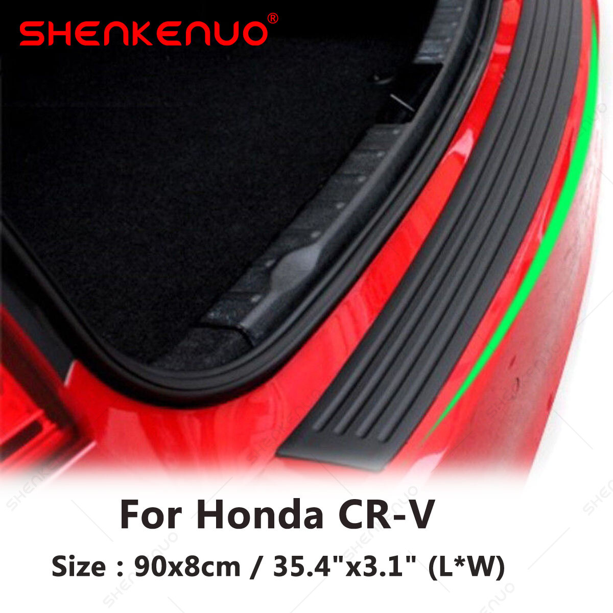 FOR Honda CR-V 2008 -2022 Rear Bumper Protector Gard Trim Rubber Cover US Stock