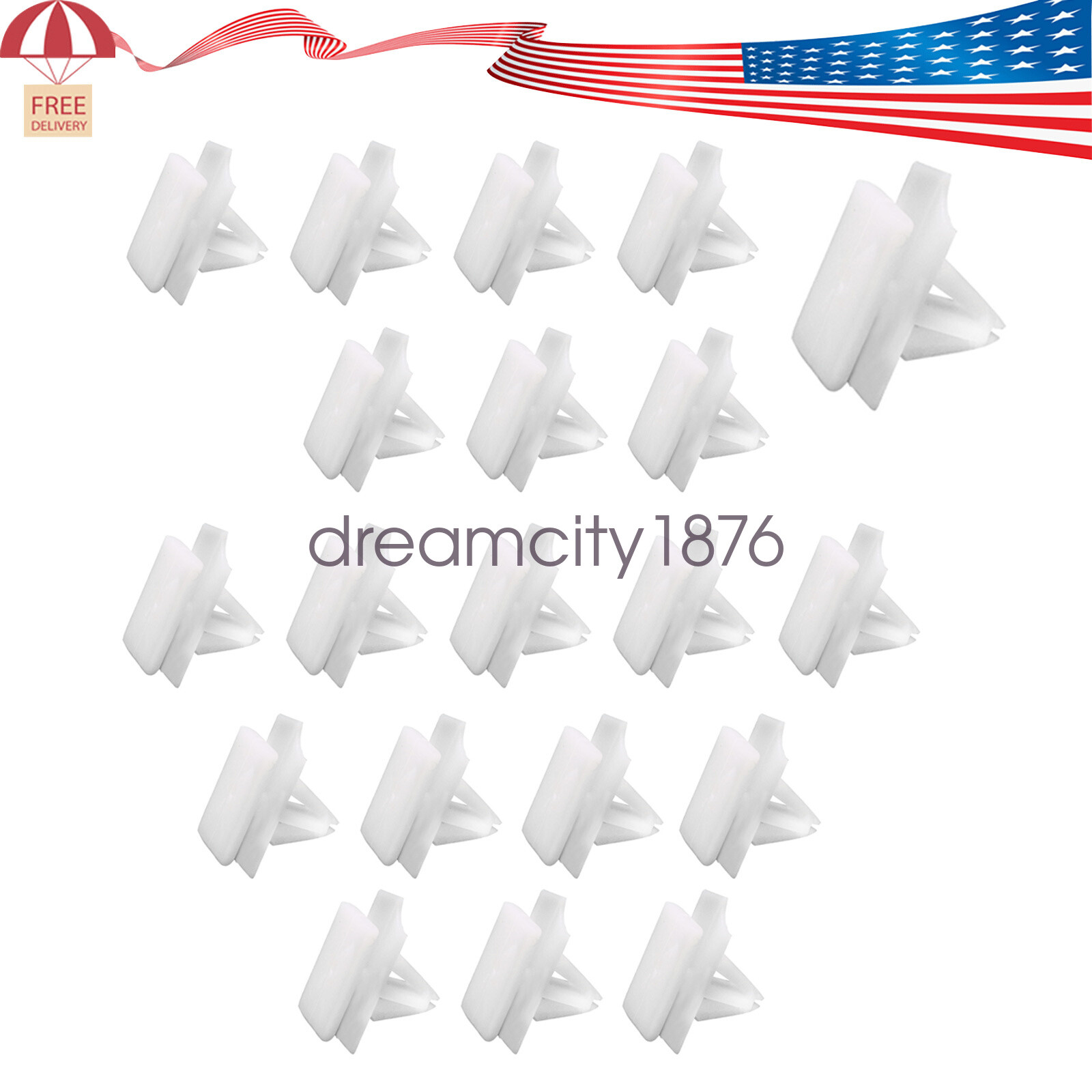 Set of 20 For Cadillac CTS Rocker Moulding Clips Retainer Fastener 10323057 NEW
