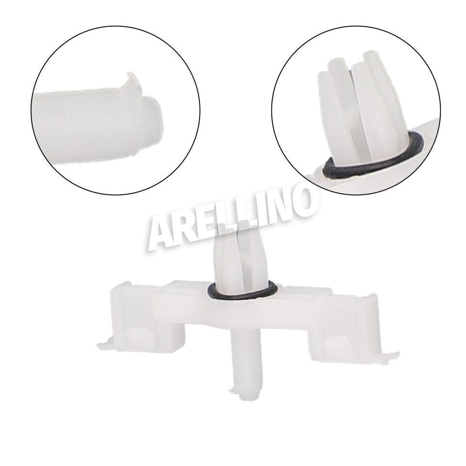 Set of 10 Door Sill Rail Scuff Plate Body Trim Clips for Porsche Cayenne US