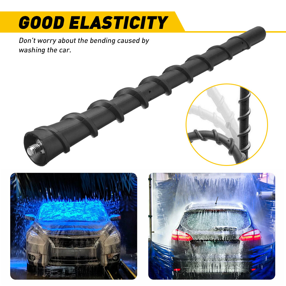 7″ Antenna AM FM Aerial Car Radio Replacement Auto Roof Mast Whip For Universal