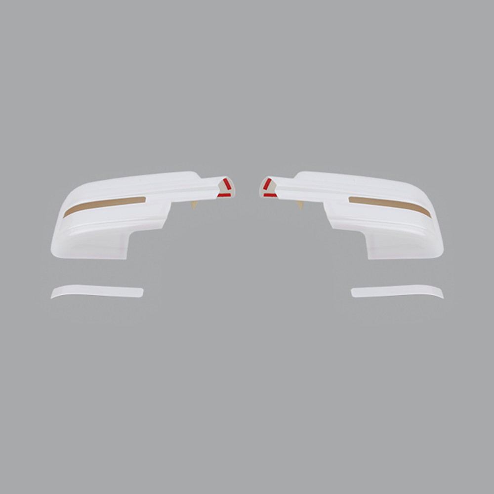Side Oxford White Full Mirror Cover Cap for Ford F150 2009-2014 w&w/o Turn Light