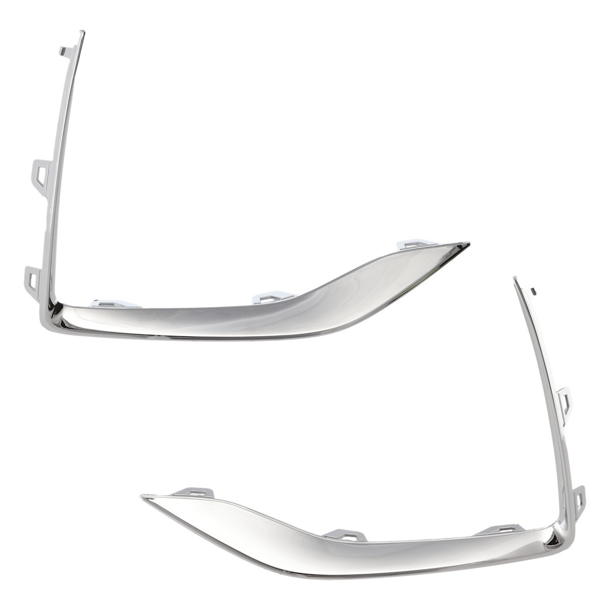 Set of 2 Bumper Face Bar Trims Front Left-and-Right Left & Right for Buick Pair