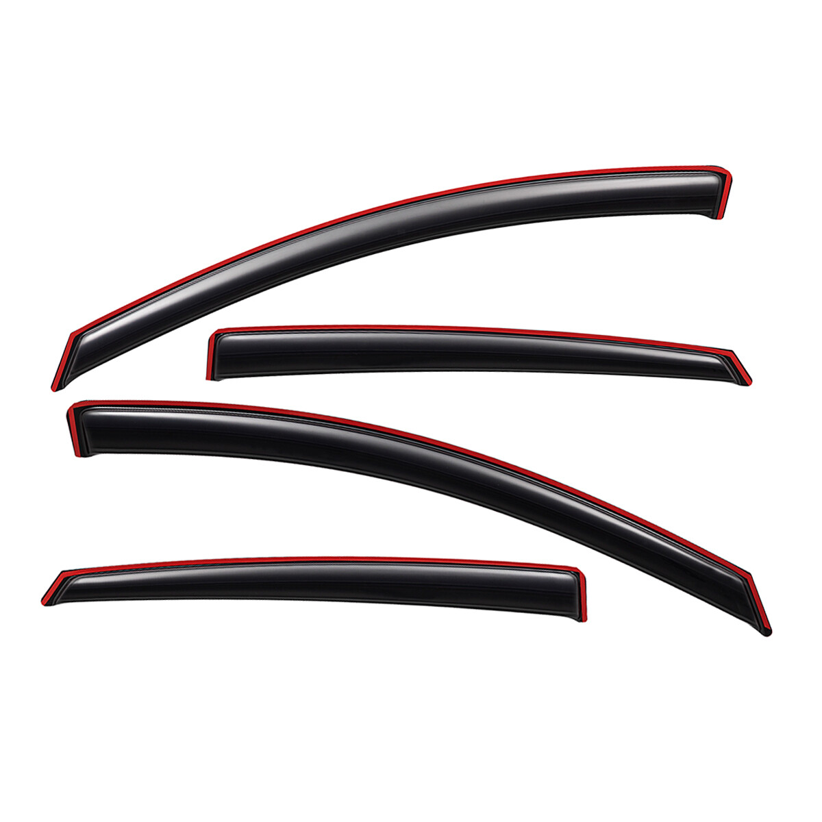 For 2016-2024 Chevy Malibu In-Channel Side Window Deflector VentVisor Rain Guard