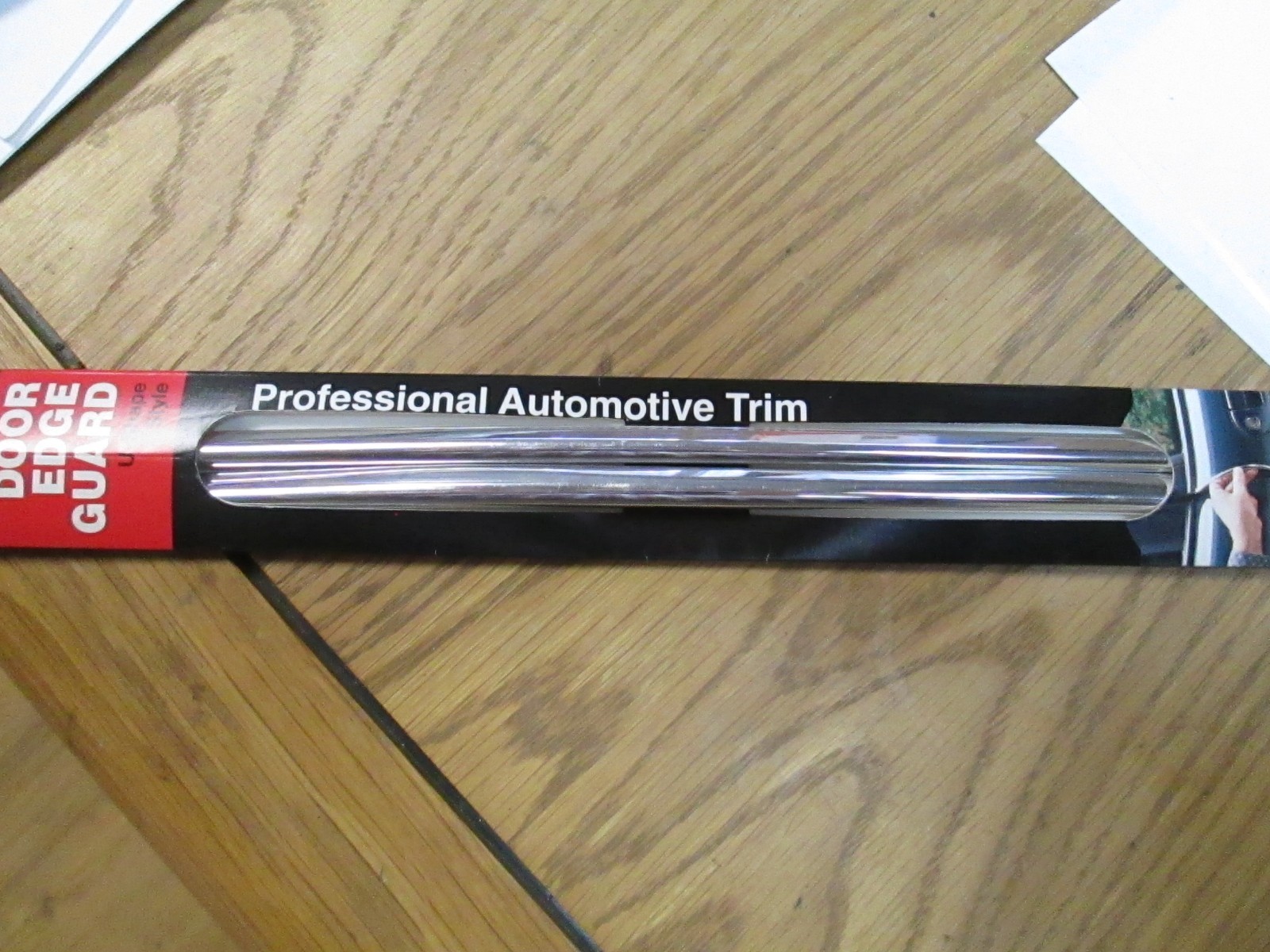 Door Edge Guard, Chrome U Shape Style # T3805 By Style Guard