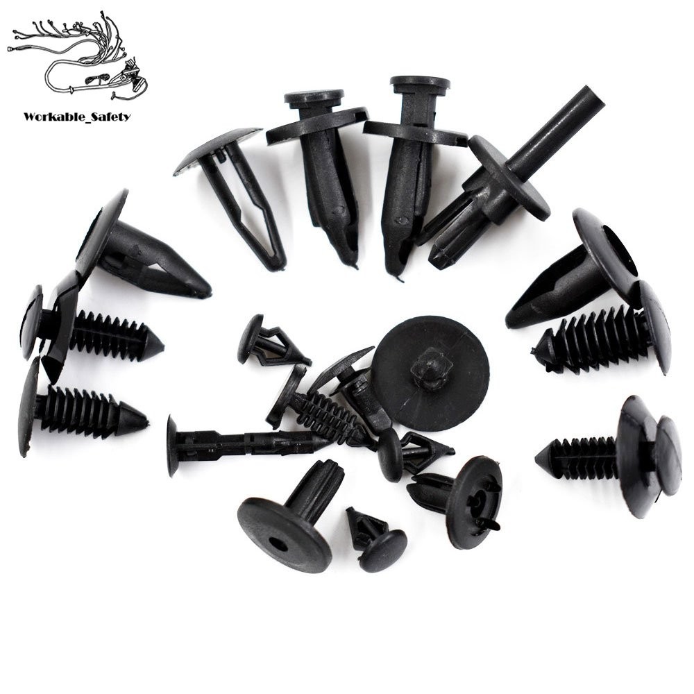 415 Pcs Car Retainer Clips Auto Fasteners Push Trim Clips Pin Rivet Bumper Kit