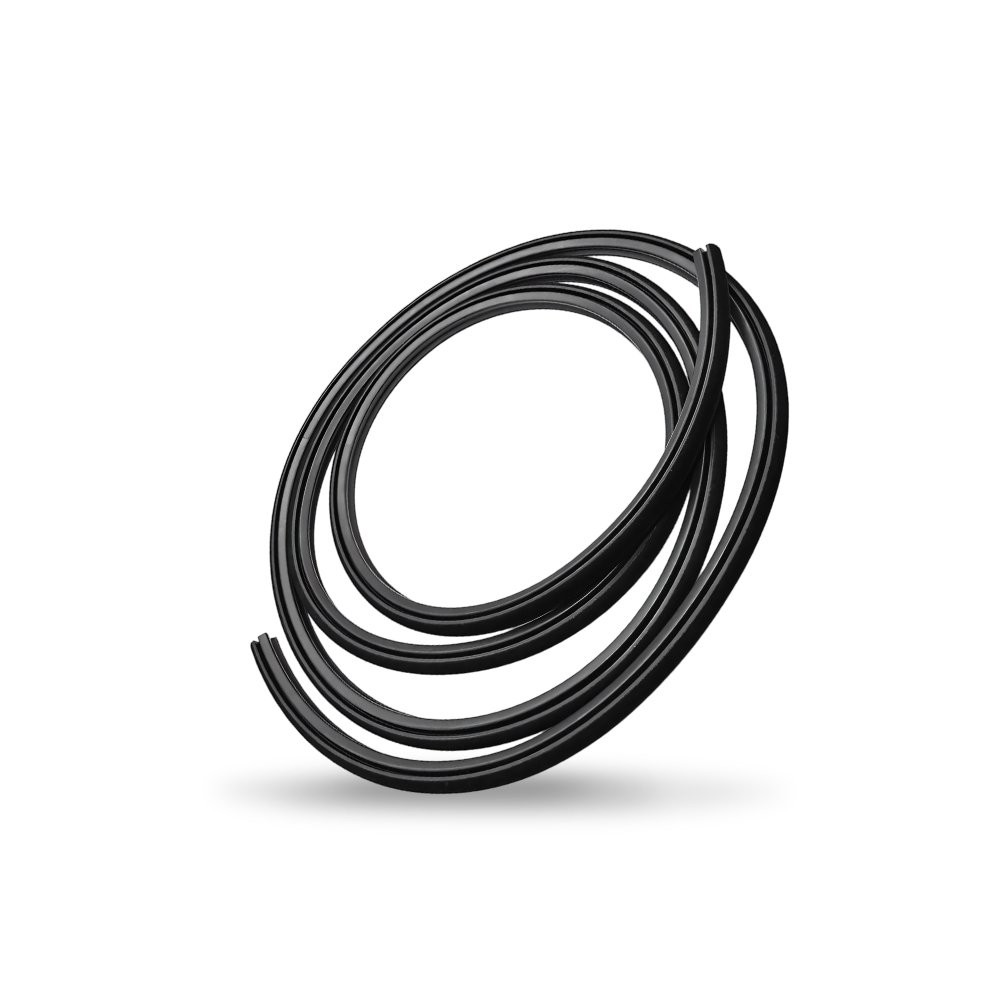 Black Upper Sunroof Glass Weatherstrip Seal For 1999-2010 VW JETTA / BEETLE New