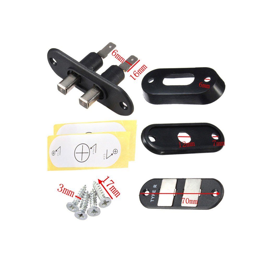 1Set Car Sliding Door Contact Switch for Car Van Central Locking Systems Parts