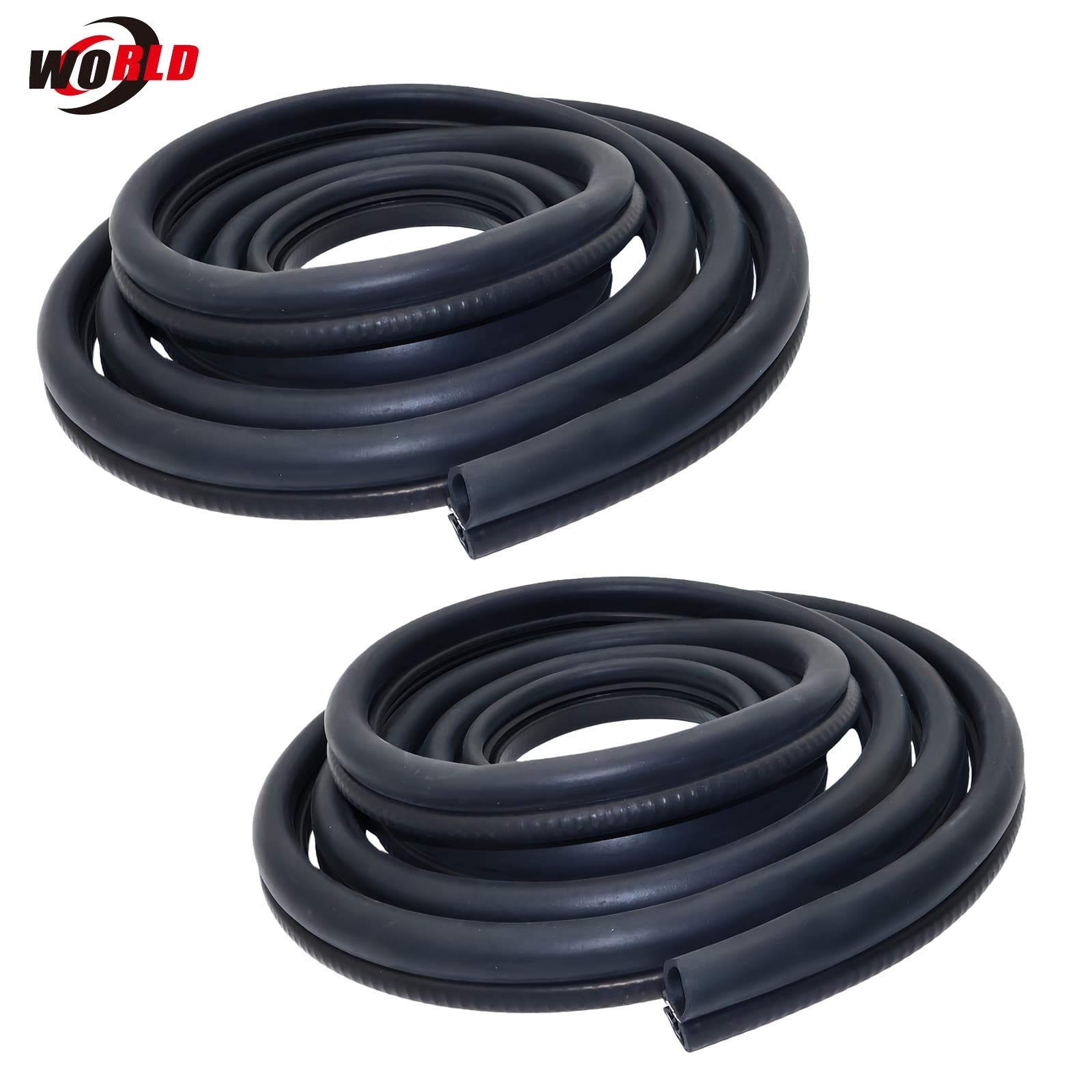 13.5Ft Cab Door Weatherstrip Rubber Seal Set For Peterbilt 379 389 359 330 357