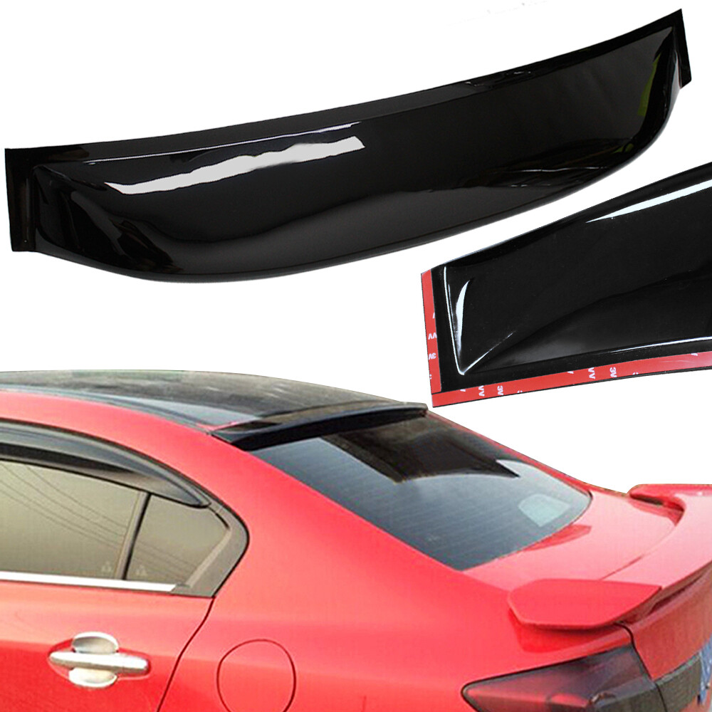 For 06-15 Honda Civic 4DR Sedan ABS Rear Window Roof Vent Visor Spoiler Wing
