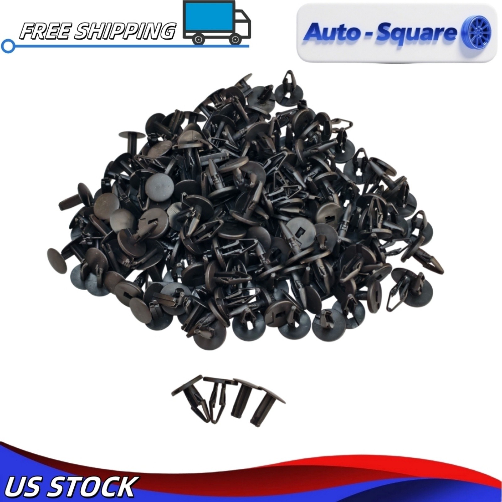 120Pcs 11589292 For GMC GM Fender Liner Clip Push-Type Fastener Flares Retainer